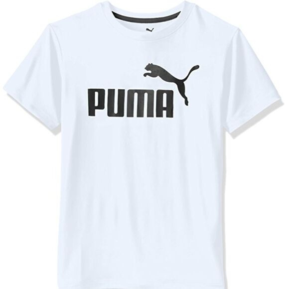 PUMA Boys' Active Logo Tee - Picture 1 of 1